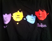 Vintage Beatles Tee Free Shipping