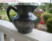 Sale Colonial silver CO. Small pewter vase- pitcher