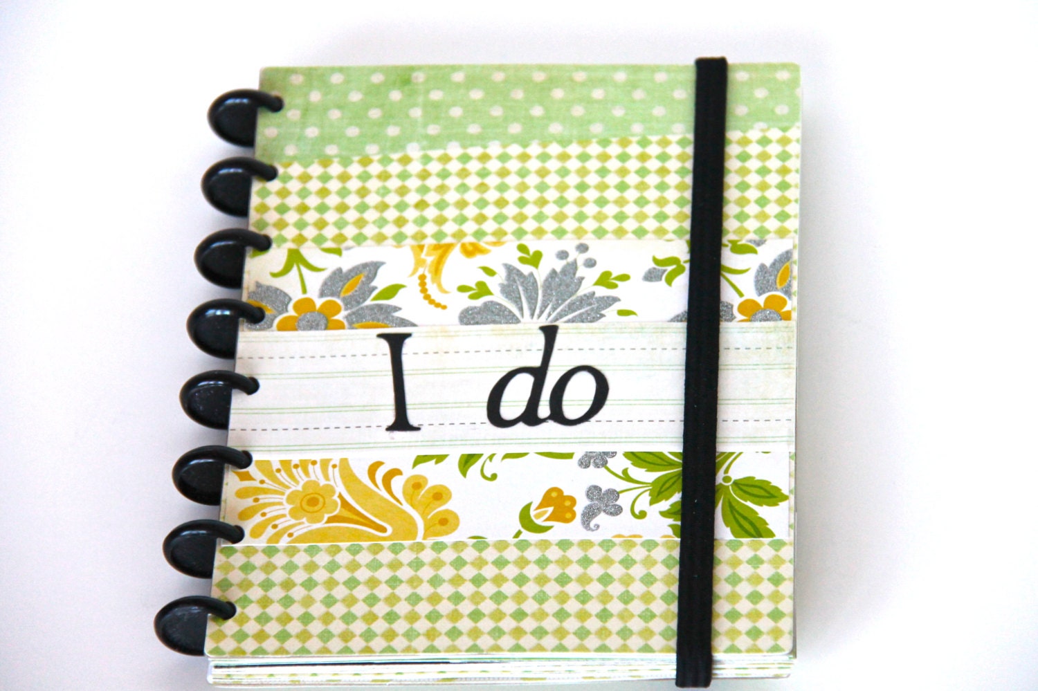 Wedding Planner Bridal Journal Green Engagement Gift Ready to Ship