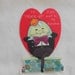 vintage childrens Humpty Dumpty Valentines Day card