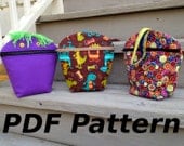 PDF Pattern - Games and More Bag - all purpose bag for all ages - instant download