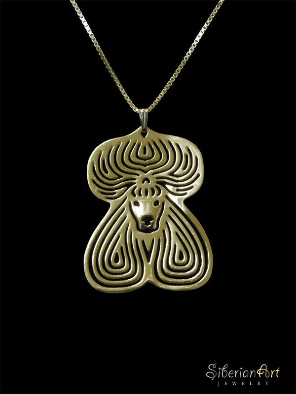 Poodle Pendant Necklace