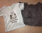 Buddhaful Mama & Buddha Baby Tee 2-piece set
