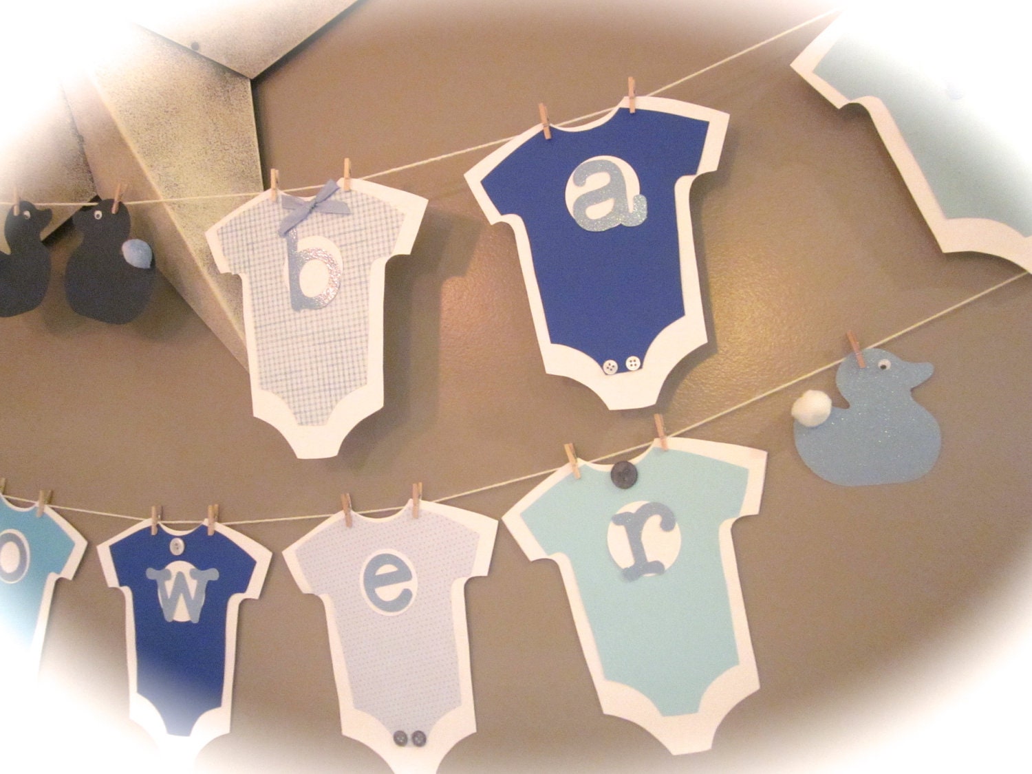 Welcome Baby its a boy banner shower baby naming