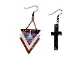 Boucles d'oreille GLITTER TRIGONE