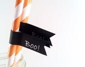 Halloween Boo Straw - 12