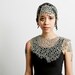 Chainmaille ONE of a KIND Japanese lace necklace collar Custom Made