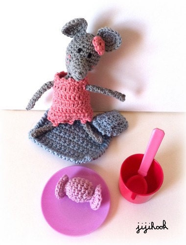 Patron Souris au Crochet - Pattern Crochet Mouse