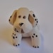 Rare Uruguay Ceramics Dalmatian Dog Figurine Vintage 1980's