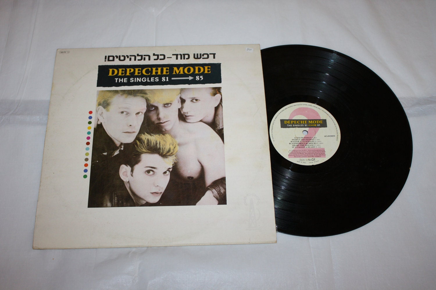 DEPECHE MODE - The Singles 81-85 ,Vinyl LP Record