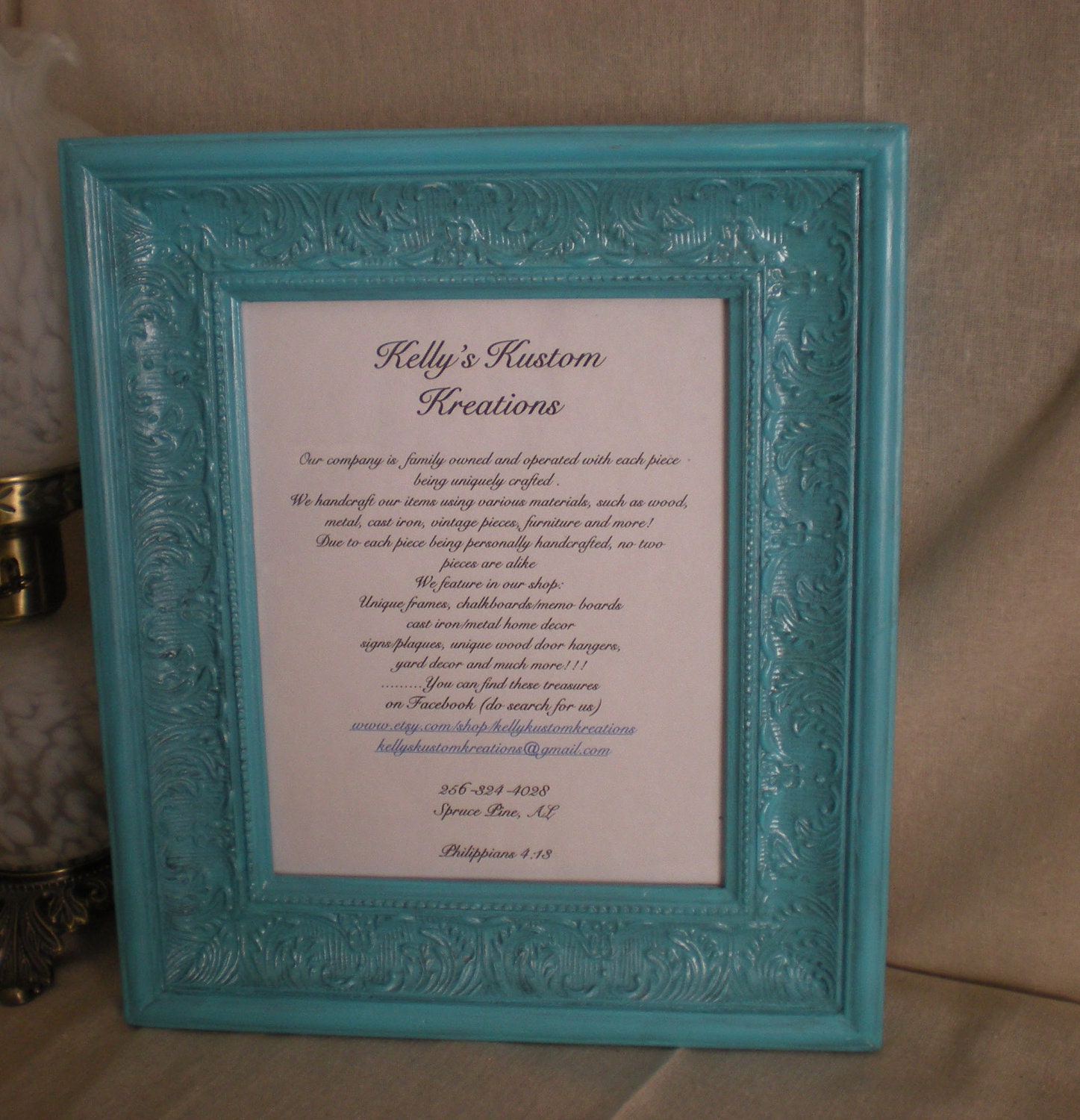 CLEARANCE-Ready To Ship-8x10 Frame-Turquoise Blue-Picture Frame-Vintage-Wedding Prop-Shabby Chic-Wall Decor-Photograph-Picture Grouping