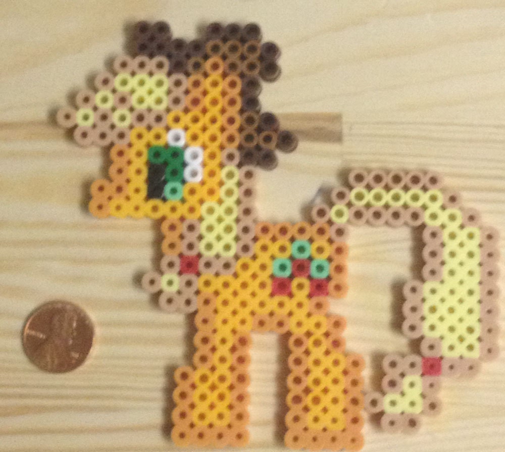 Small Applejack Bead Sprite