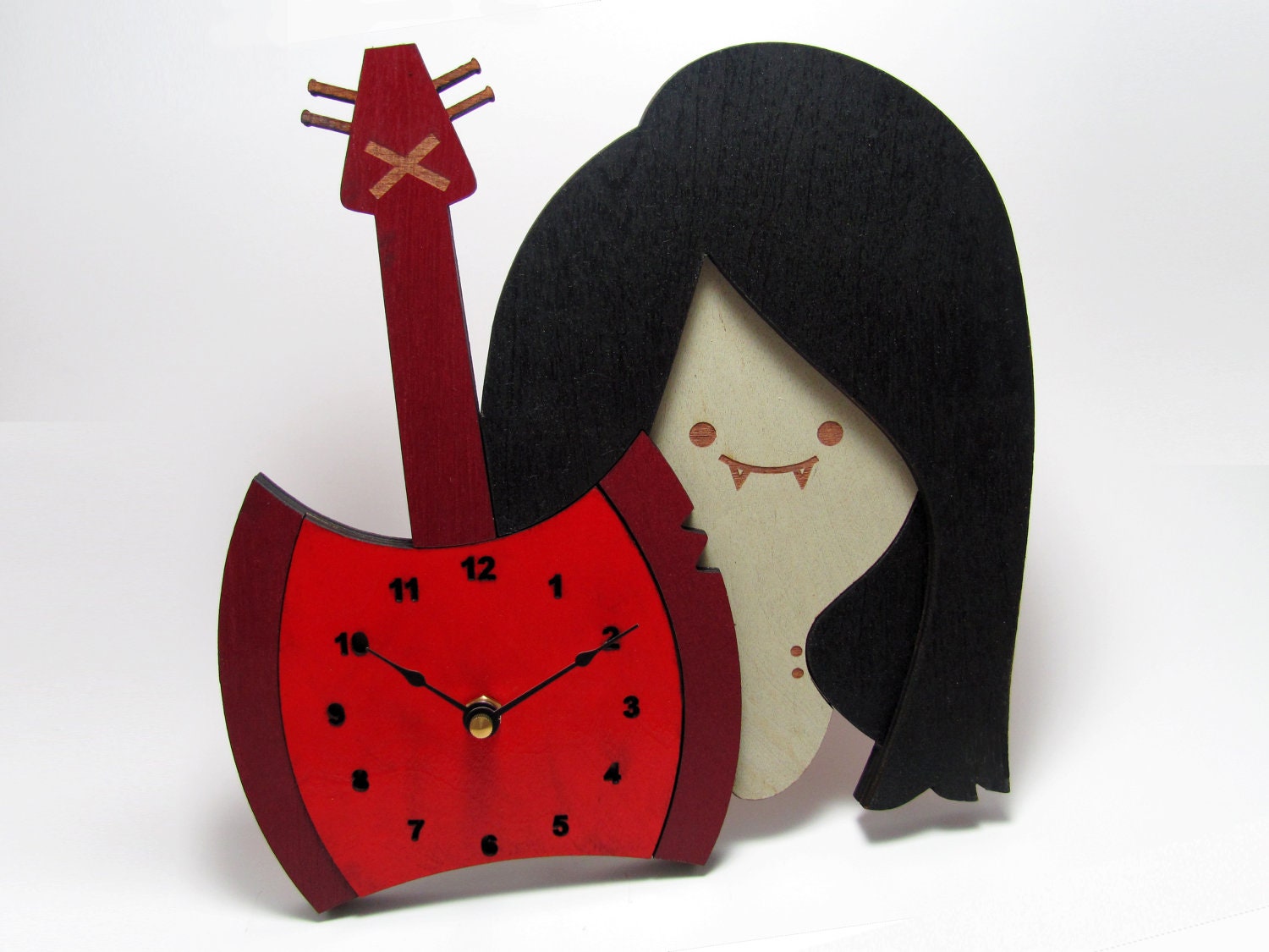 Marcelene the Vampire Queen Clock