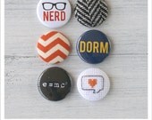 button embellishments - nerd