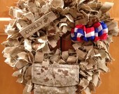 USMC Cammie Wreath