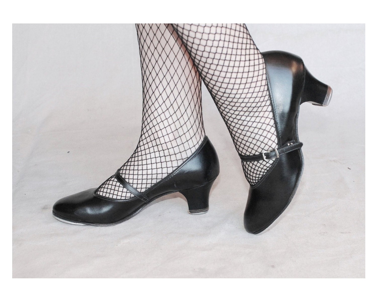 Black Mary Jane Tap Dance Shoes by  Dance Fashions   Size 7