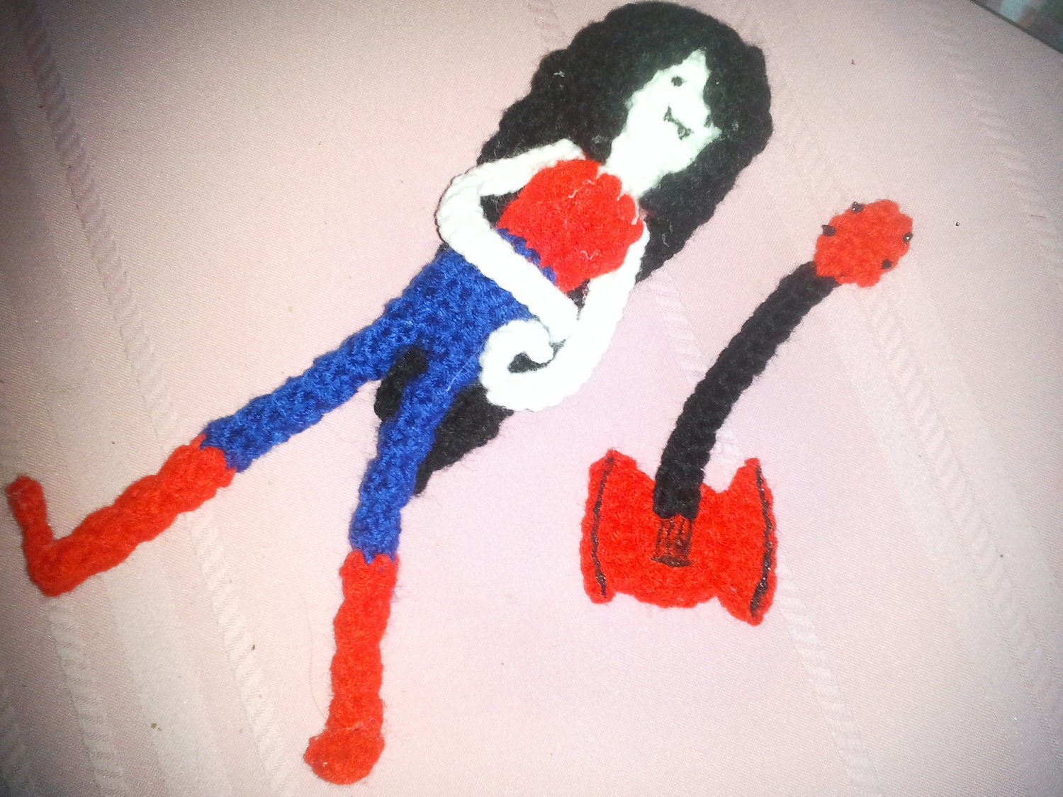 Marceline Crochet Accessory - Axe Bass - made to order