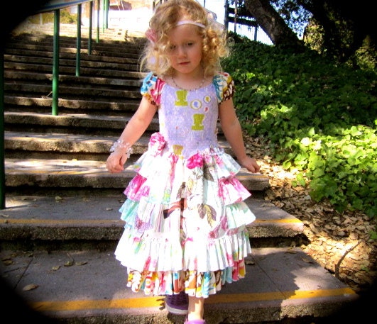 SALE..Buy 2 get 1 free..Instant Download PDF Sewing Pattern Tutorial Sugarplum Princess Girl's Dress,12-18 to 6