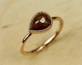 Rose Cut Diamond Ring