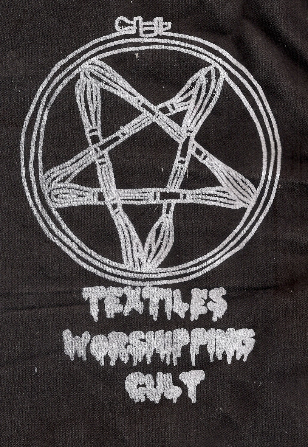 Textiles Worshipping Cult Patch