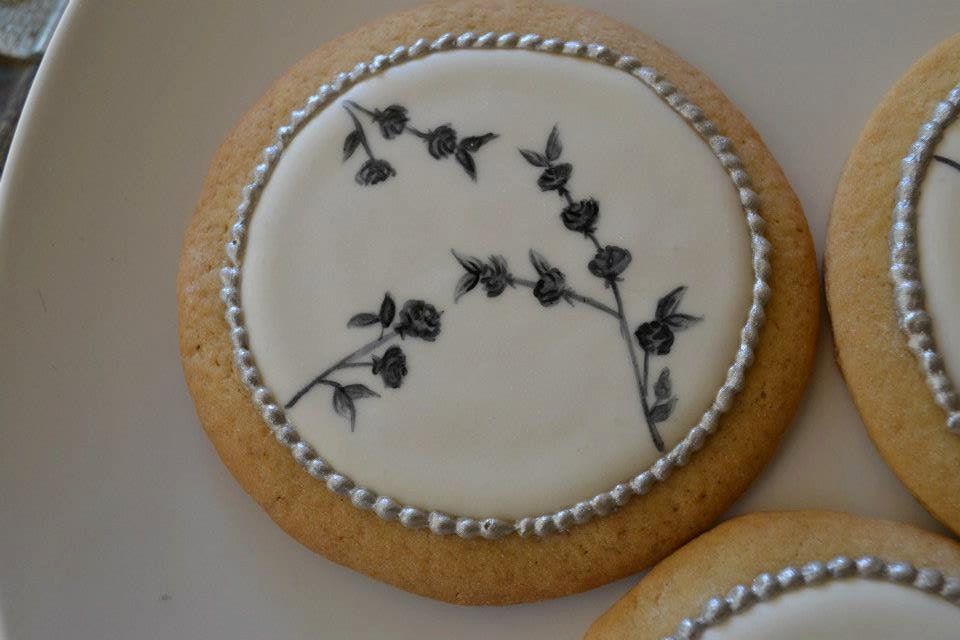 Hand Painted Cookies - Vanilla Cookies.