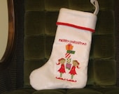 Tinseltown Elves Christmas Stocking