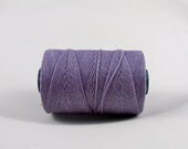 10 yards lilac waxed linen cord 4ply