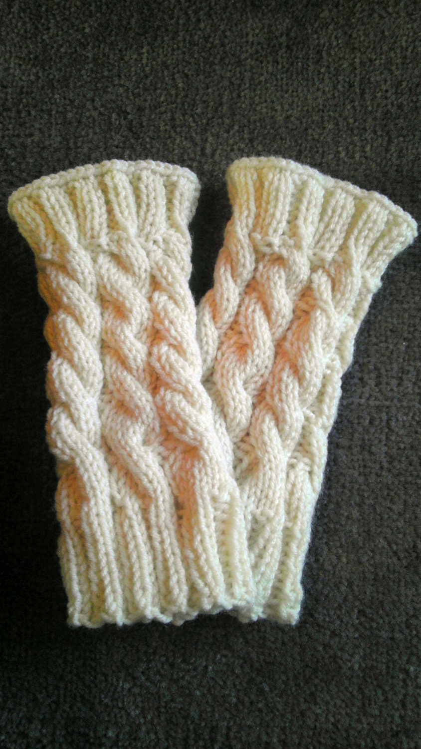 Knitted Boot Cuffs