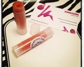STRAWBERRIES & CREAM Vitamin E enriched Beeswax  Lip Balm