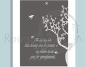 Beautiful Print For Grandparents 2- Personalized Gift For Christmas or Birthday 8.5  X 11- Saying Can Be Personalized