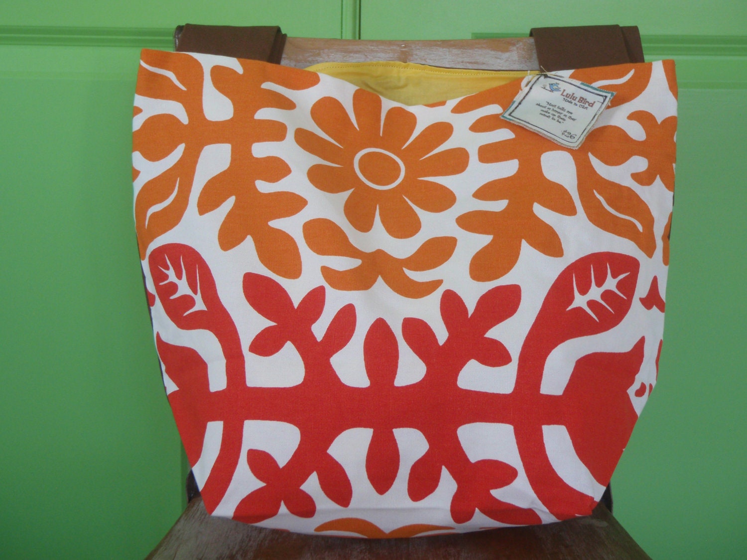 the "cocoa" tote