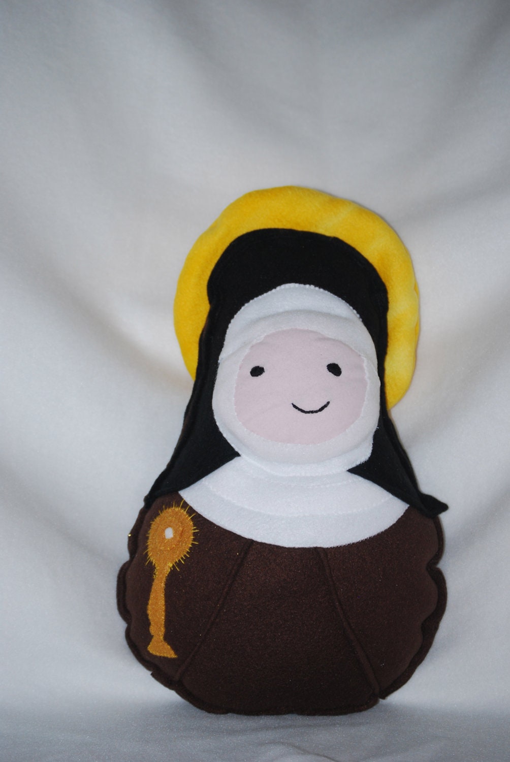 Saint Doll St. Clare Soft Stuffed Catholic Religious Stuffed Plush Heavenly Toy