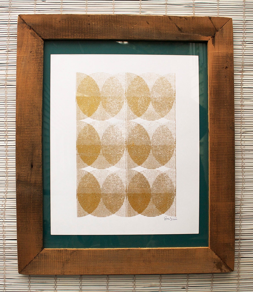 Abstract Circles Print - Unframed