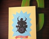 Set of 10 Cosmo Boys Personalized Note Cards, Great Gift Idea.