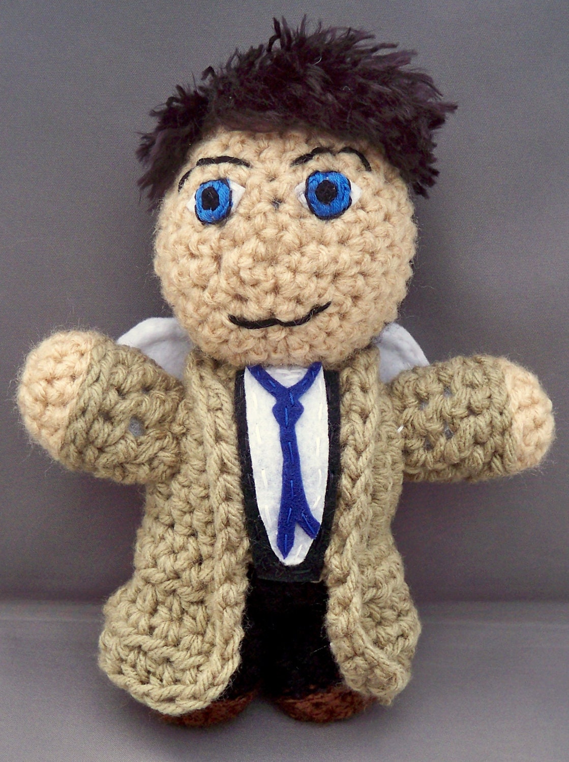 Castiel Supernatural variant (with wings) amigurumi