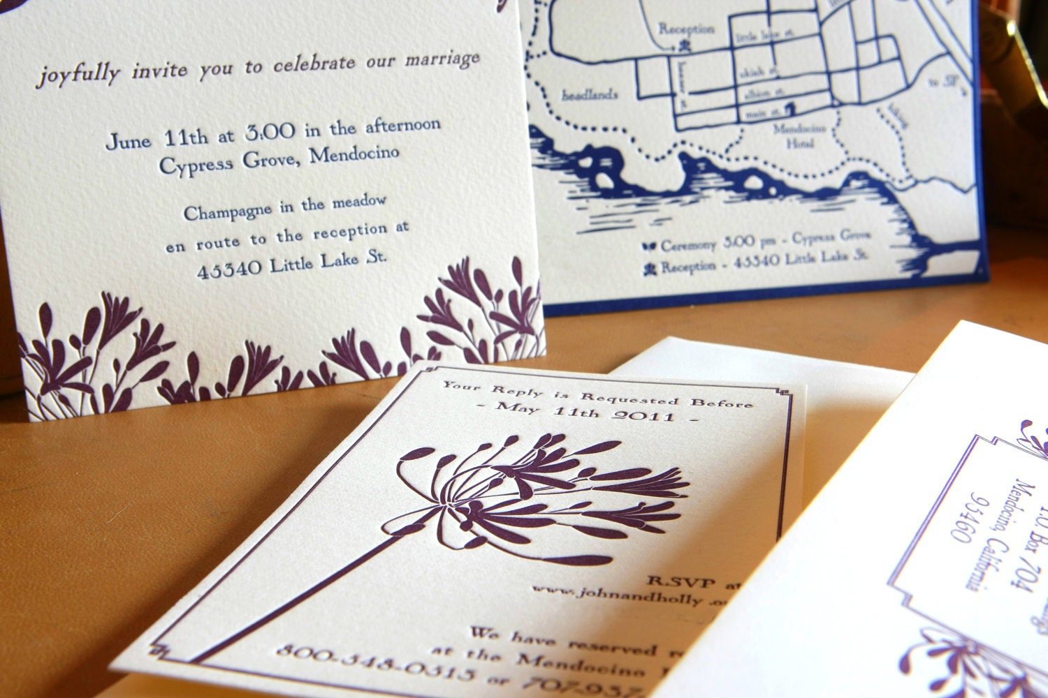 Custom Wedding Invitation Design - Deposit