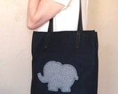 Wool Elephant Bag