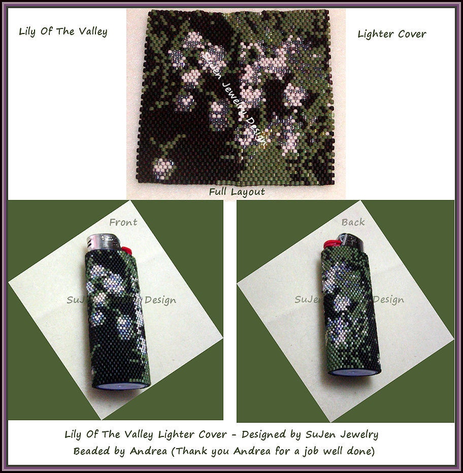 Lily Of The Valley Lighter Cover