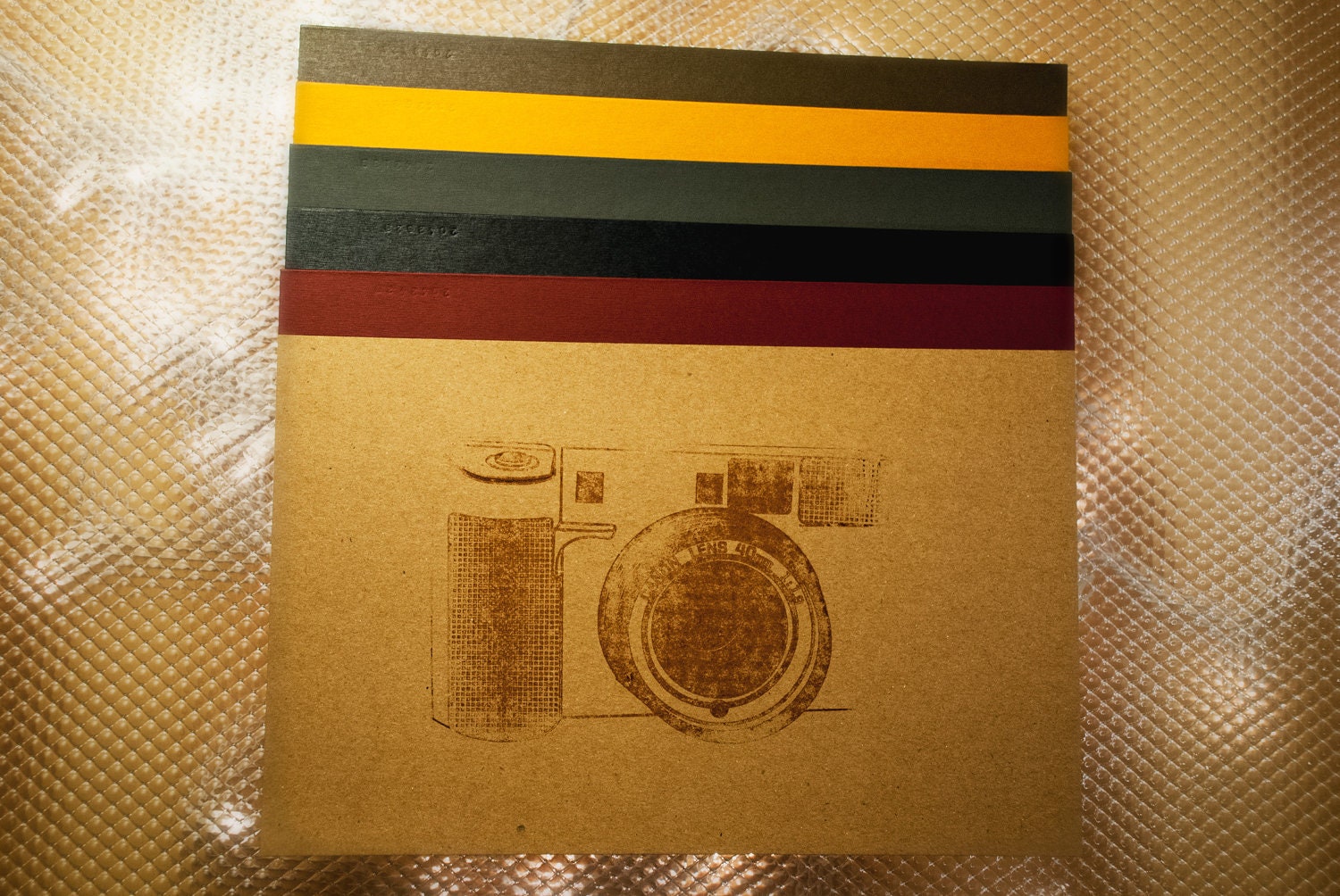 Gocco Printed Canon Camera Notebook