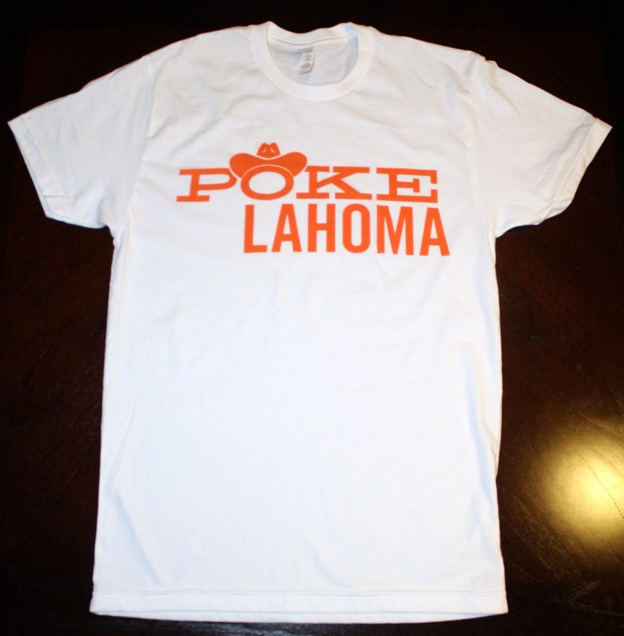 Pokelahoma Shirt - White (S, M, L, XL)