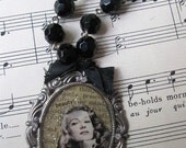 Rita Hayworth Vintage Inspired Necklace