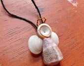 Seashell Angel Ornament - Hawaiian Christmas Decor by Mermaid Tears Hawaii