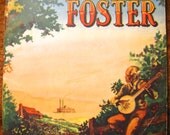 Songs of Stephen Foster Music Book, George Carlson Artist, Sweetheart Soap, Vintage Advertising, Antebellum South