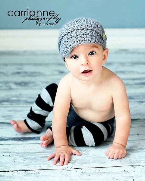 Crochet Pattern- Newsboy Hat Instant Download