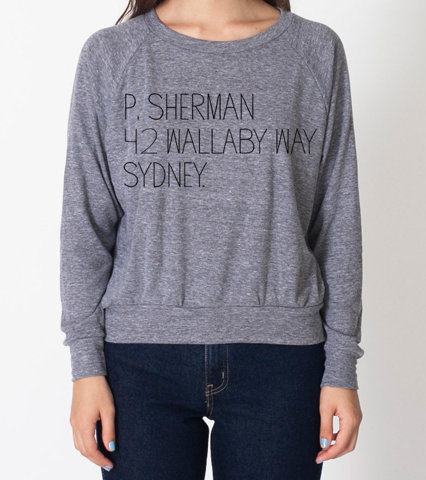 P. Sherman Lightweight Raglan Pullover - American Apparel Ladies Sizes S, M, L