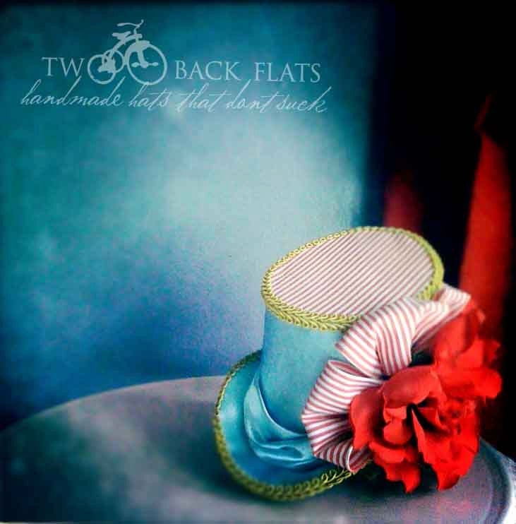 Carnival Circus Mini Top Hats : La La Ge Tois - SALE - originally 80.00