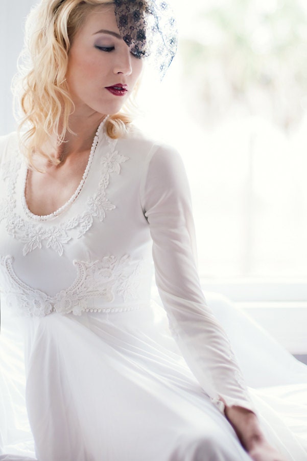 Black Lace Statement Birdcage Veil