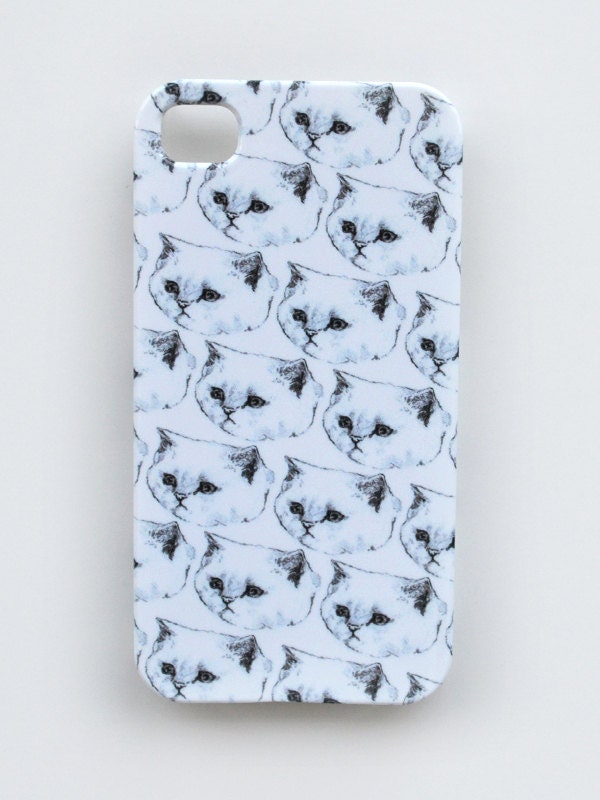 cat iphone case - iphone 4 / 4S - kitty cats 3G / 3GS / iphone 5 / samsung galaxy S2 S3