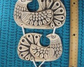 Large Bird wall Mobile.  Scandinavian Mod style