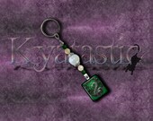 Add on Key Chain Ring Custom Made for Scrabble Tile Pendant Charm